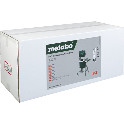 [862150] Metabo BAS 318 Precision WNB Band Saw