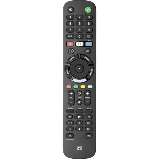 [610682] One for All Sony 2.0 Replacement Remote      URC 4912