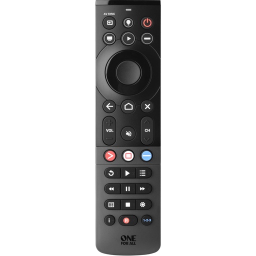 [775434] One for All Smart Streamer Universal Remote URC 7945