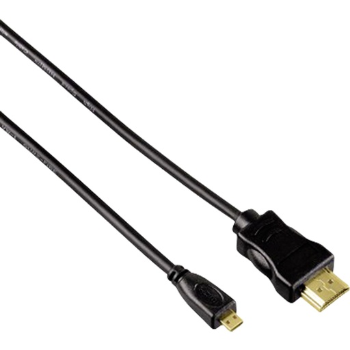 [442561] Hama HDMI/HDMI-micro cable 0,5 m High Speed ethernet  74239