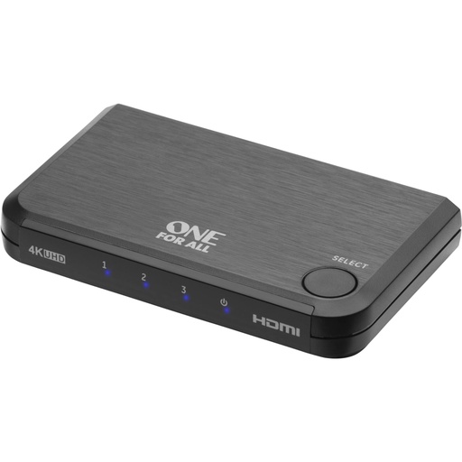 [775448] One for All Smart HDMI Switch 4K incl. Remote Control SV 1632