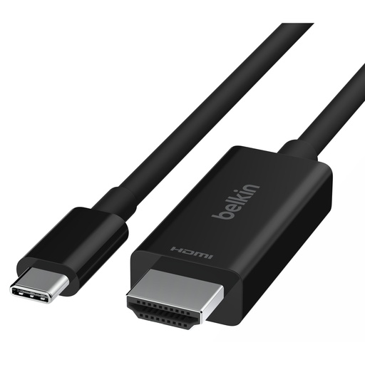 [784163] Belkin USB-C to HDMI 2.1 Cable 2m, black AVC012bt2MBK