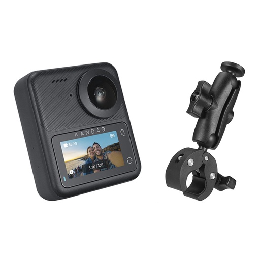 [825372] Kandao QooCam 3 360° Action Camera - Motorcycle Combo