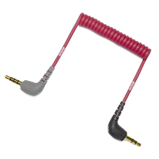 [575073] Rode SC7 Spiraladapterkabel 3,5mm TRS-TRRS