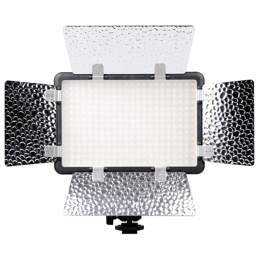 [534403] Godox LED308C II Video Light w. covering flap