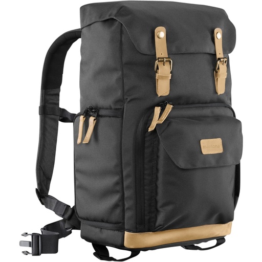 [287548] Mantona Photo Backpack Luis Retro black
