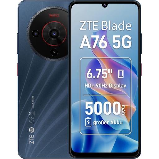 [182025] ZTE Blade A76 5G schwarz