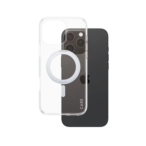 [168081] CARE by PanzerGlass Feature Case Transp. SI MagSafe iP 16 Pro Max