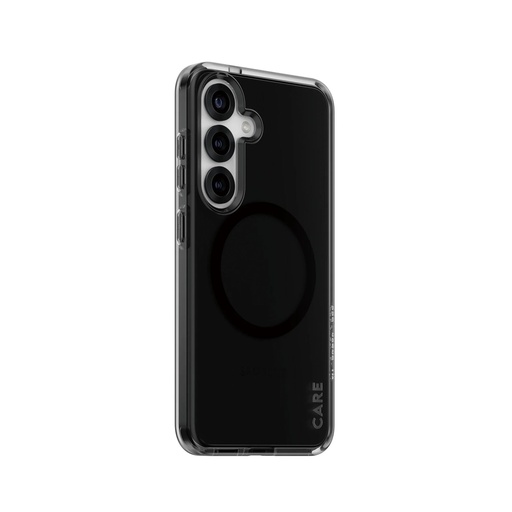[170349] CARE by PanzerGlass Case Urban Combat Smokey Black Qi S25