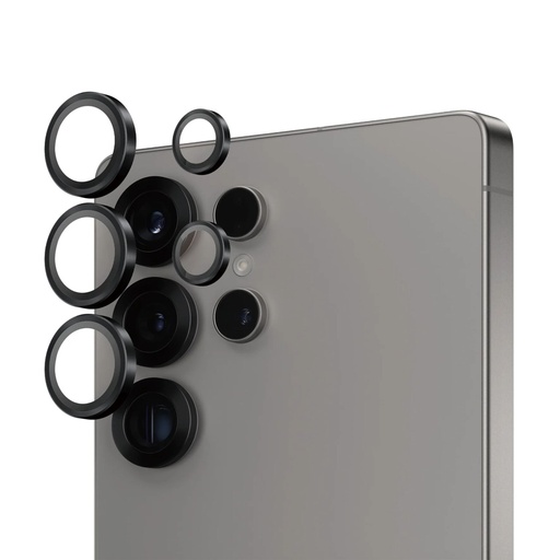 [170405] PanzerGlass Hoops Black  Lens Protector Samsung  S25 Ultra