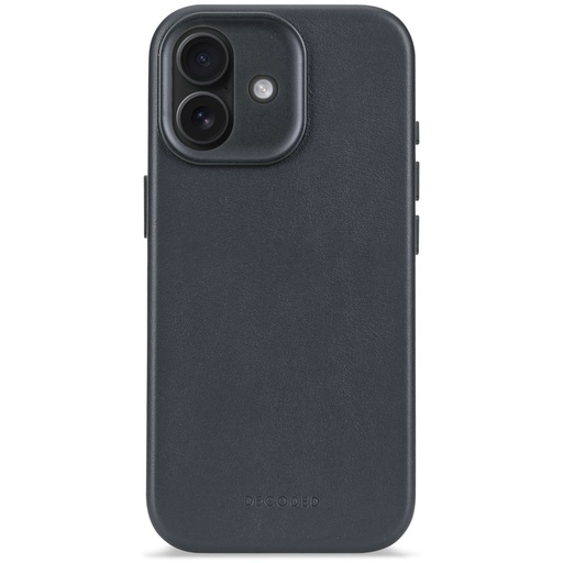 [178329] Decoded Leather Backcover iPhone 17 Navy Shadow