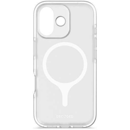 [178336] Decoded DropTec Transparent Backcover iPhone 17 White