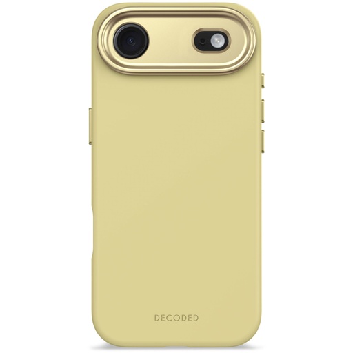 [178553] Decoded AntiMicrobial Silicone Backcover iP 17 Air Yuma Yellow