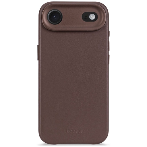 [178567] Decoded Leather Backcover iPhone 17 Air Chocolate Brown
