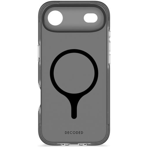 [178588] Decoded DropTec Transparent Backcover iP 17 Air Black