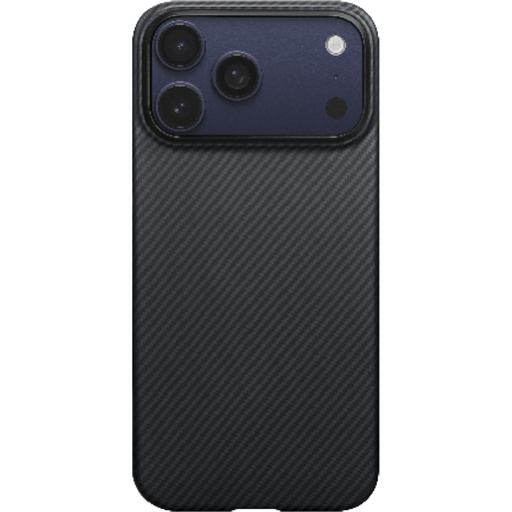 [185434] Pitaka Ultra-Slim Case for iPhone 17 Pro Black/Grey Twill