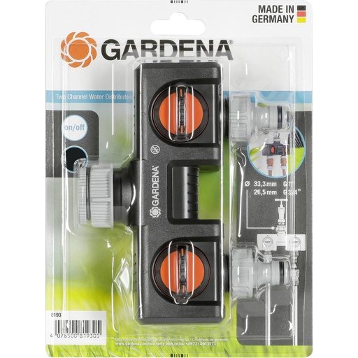 [440197] Gardena Twin-Tap Connector
