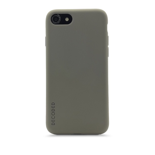 [717026] Decoded Silicone Backcover iPhone SE3/SE2/8/7/6s/6 Olive