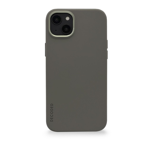 [747861] Decoded AntiMicrobial Silicone Backcover iPhone 14 Plus Olive
