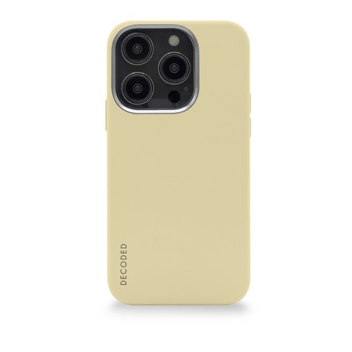 [747952] Decoded AntiMicrobial Silicone Backcover iP14 Pro Max SweetCorn