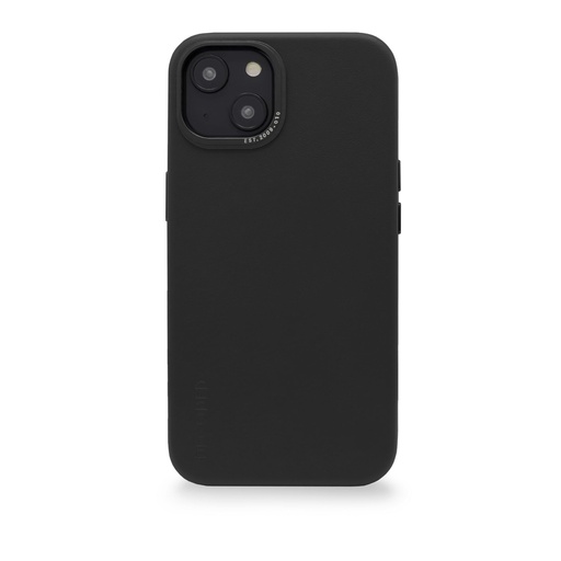 [747973] Decoded Leather Backcover iPhone 14 Plus Black