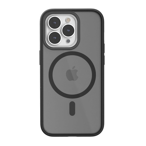 [752187] Woodcessories Clear Case MagSafe Matte Black iPhone 14 Pro