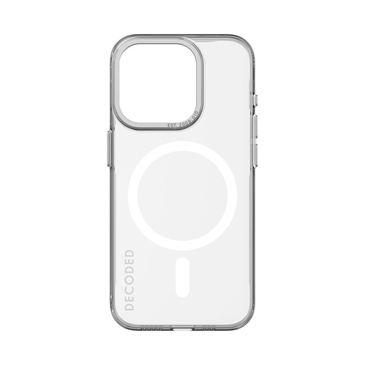 [815761] Decoded Recycled Plastic Backcover iP 15 Pro Transparant