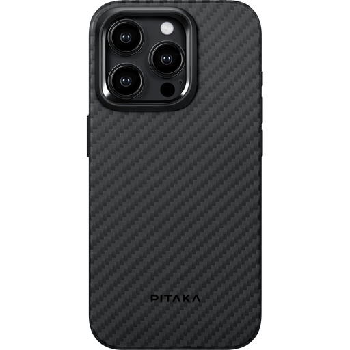 [821235] Pitaka MagEZ Case Pro 4 1500D for iP 15 Pro Max Black/Grey Tw