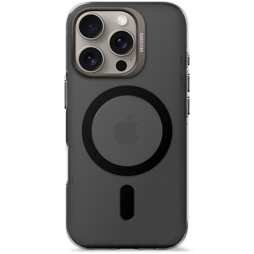[895029] Decoded Recycled Plastic Backc. iPhone 16 Pro Transparent Black