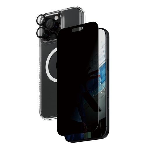[170258] PanzerGlass 3-in-1 Privacy Protection Bundle iP 16 Pro Max