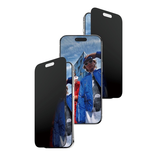 [187905] PanzerGlass Privacy BK Rahmen iP 17 Air UWF Fastfit