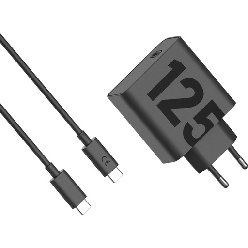 [199329] Motorola TurboPower 125W Charger USB-PD 3.0 GaNFast + USB-C Kabel