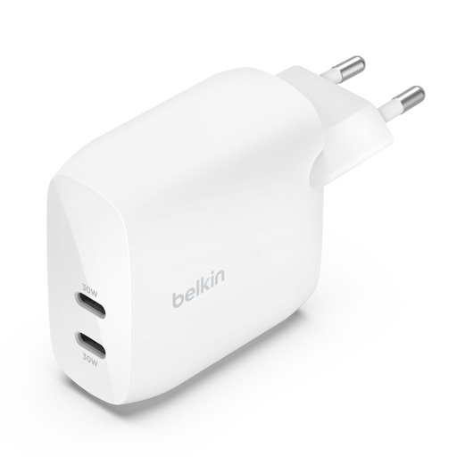 [804883] Belkin BOOST Charge 60W USB-C W Dual, Power Del. wh. WCB010vfWH