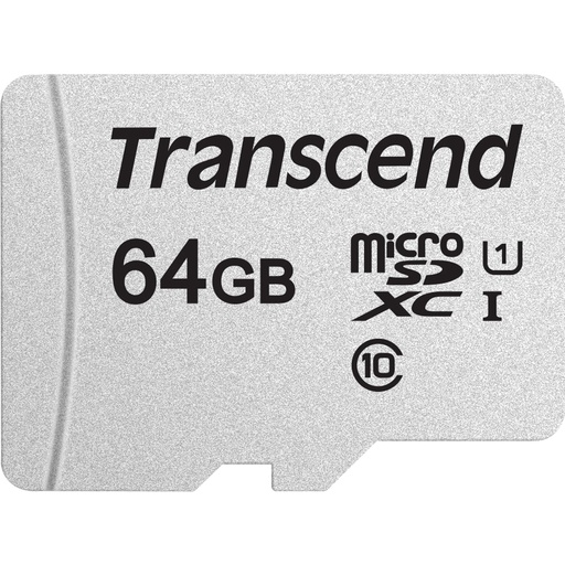 [380424] Transcend microSDXC 300S    64GB Class 10 UHS-I U1