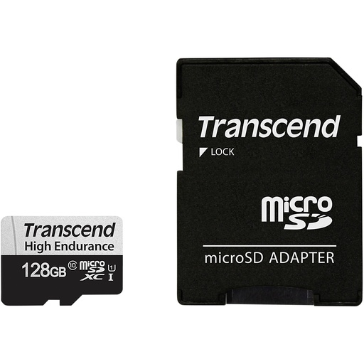 [441653] Transcend microSDXC 350V   128GB Class 10 UHS-I U1