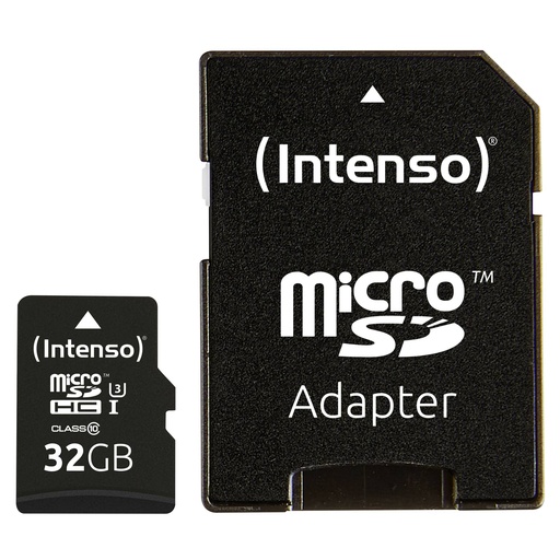 [478298] Intenso microSDHC           32GB C10 UHS-I Professional + Adapter