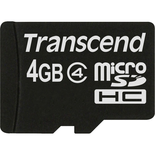 [487508] Transcend microSDHC          4GB Class 4