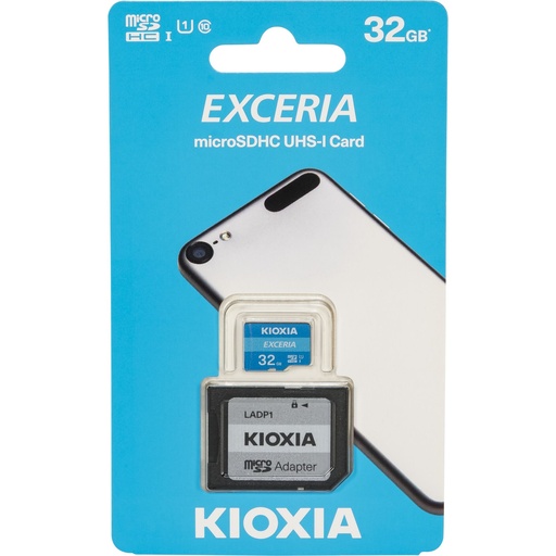 [553583] Kioxia Exceria microSDHC 32GB Class 10 UHS-1