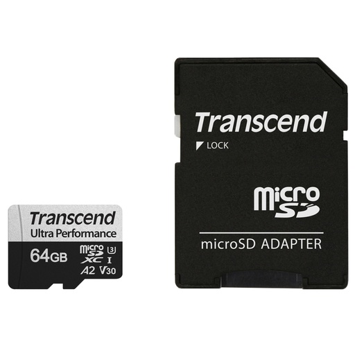 [641776] Transcend microSDXC 340S    64GB Class 10 UHS-I U3 A2