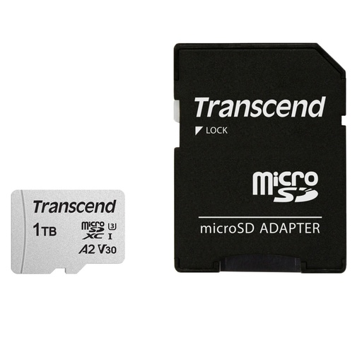 [882709] Transcend microSDXC 300S-A   1TB Class 10 UHS-I U3 V30 A2