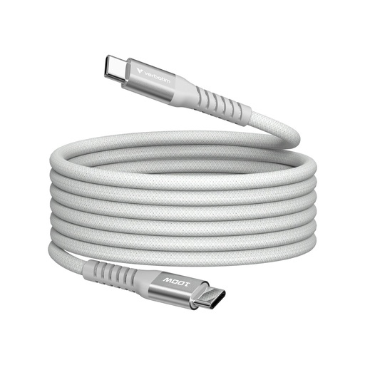 [138807] Verbatim Sync&Charge 100W 120cm USB-C/USB-C Magnetic grau  31854