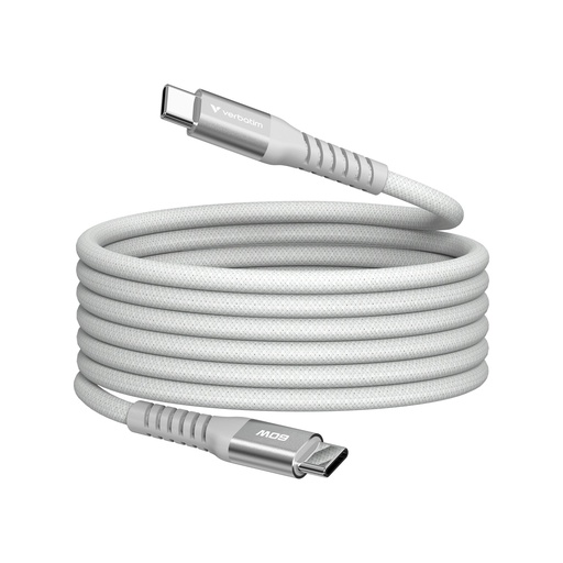 [138842] Verbatim Sync&Charge 60W 120cm USB-C/USB-C Magnetic grau  31850