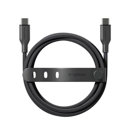 [198258] PanzerGlass empower 240W USB-C to USB-C USB 2.0 1.2M black