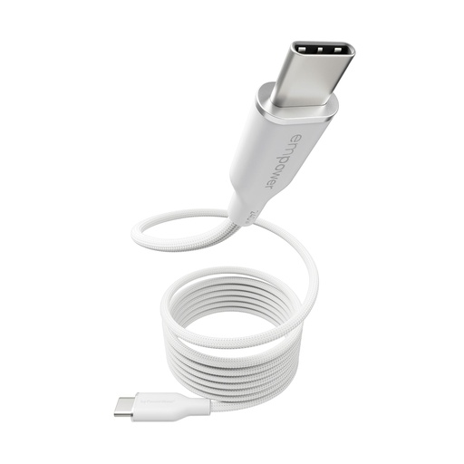 [198293] PanzerGlass empower Magnetic 240W USB-C to USB-C 1.5m white