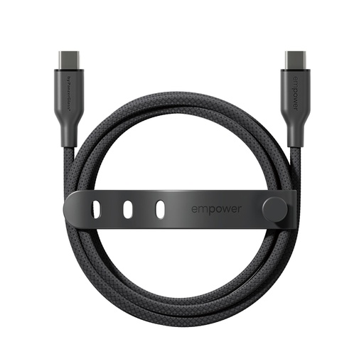 [198321] PanzerGlass empower 60W USB-C to USB-C Cable USB 2.0 2M black