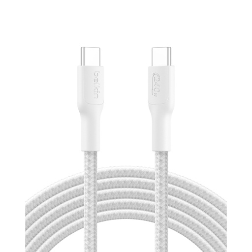 [209549] Belkin USB-C/USB-c Kabel 240W 3m geflochten, schwarz CAB025hq3MBK