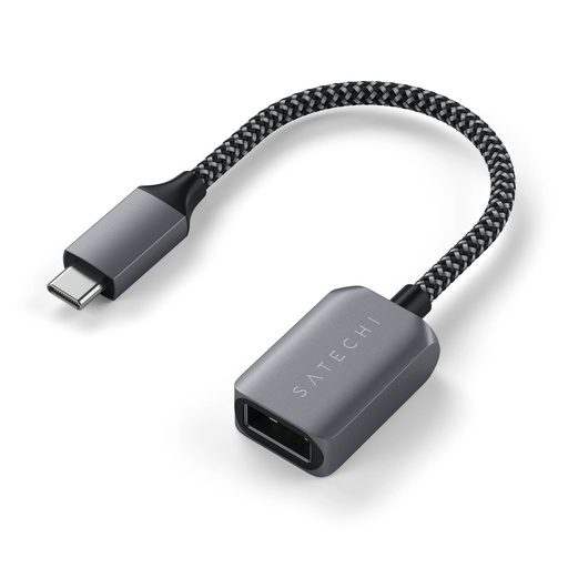 [569032] Satechi USB-C to USB 3.0 cable adapter space gray
