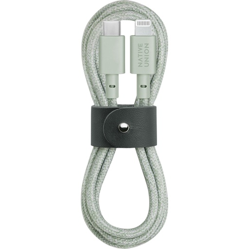 [618403] Native Union Belt Cable USB-C to Lightning 1,2m Sage