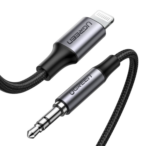 [730627] UGREEN Lightning To 3.5mm Adapter Cable 1m