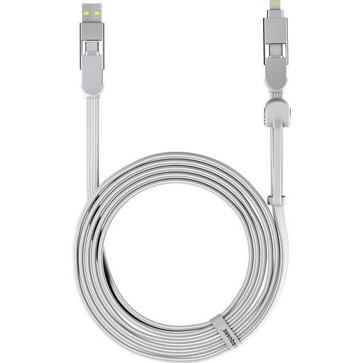 [772508] Rolling Square inCharge XL Cable 3m White